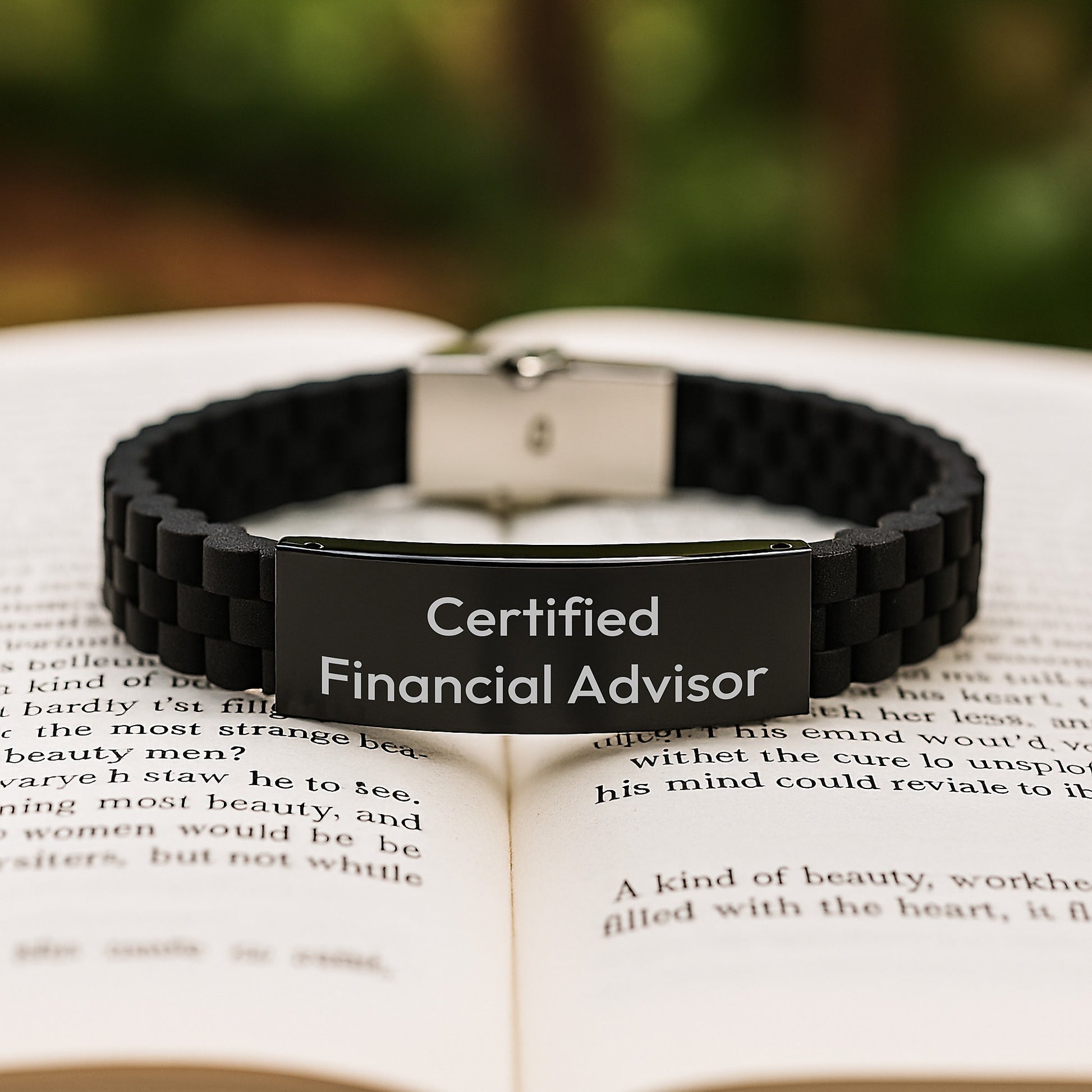 Funny Gifts from Men to Financial Advisors - Glide lock Clasp Birthday Present for Him, 'You're the Best Financial Advisor I Know' - Image 2