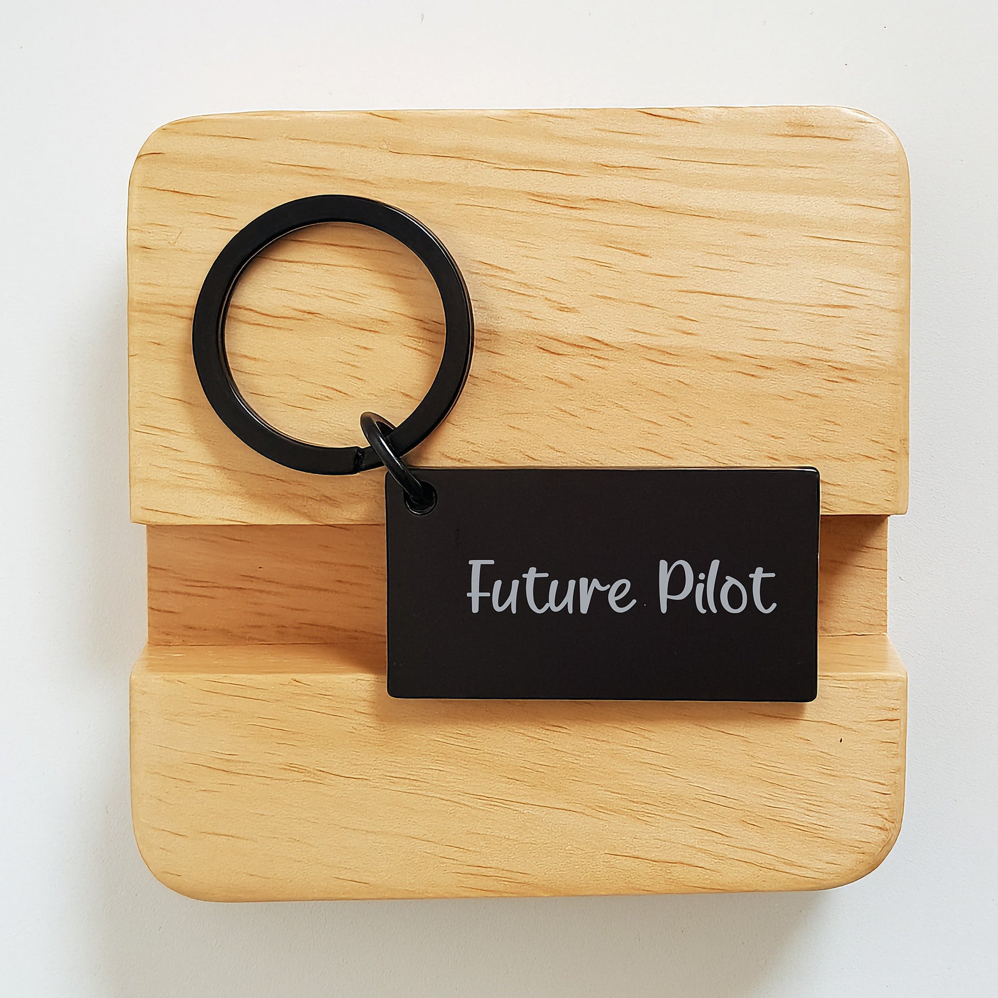 Funny Future Pilot Graduation Keychain Gifts from Family for Men, Women, Coworkers, Friends - Image 2