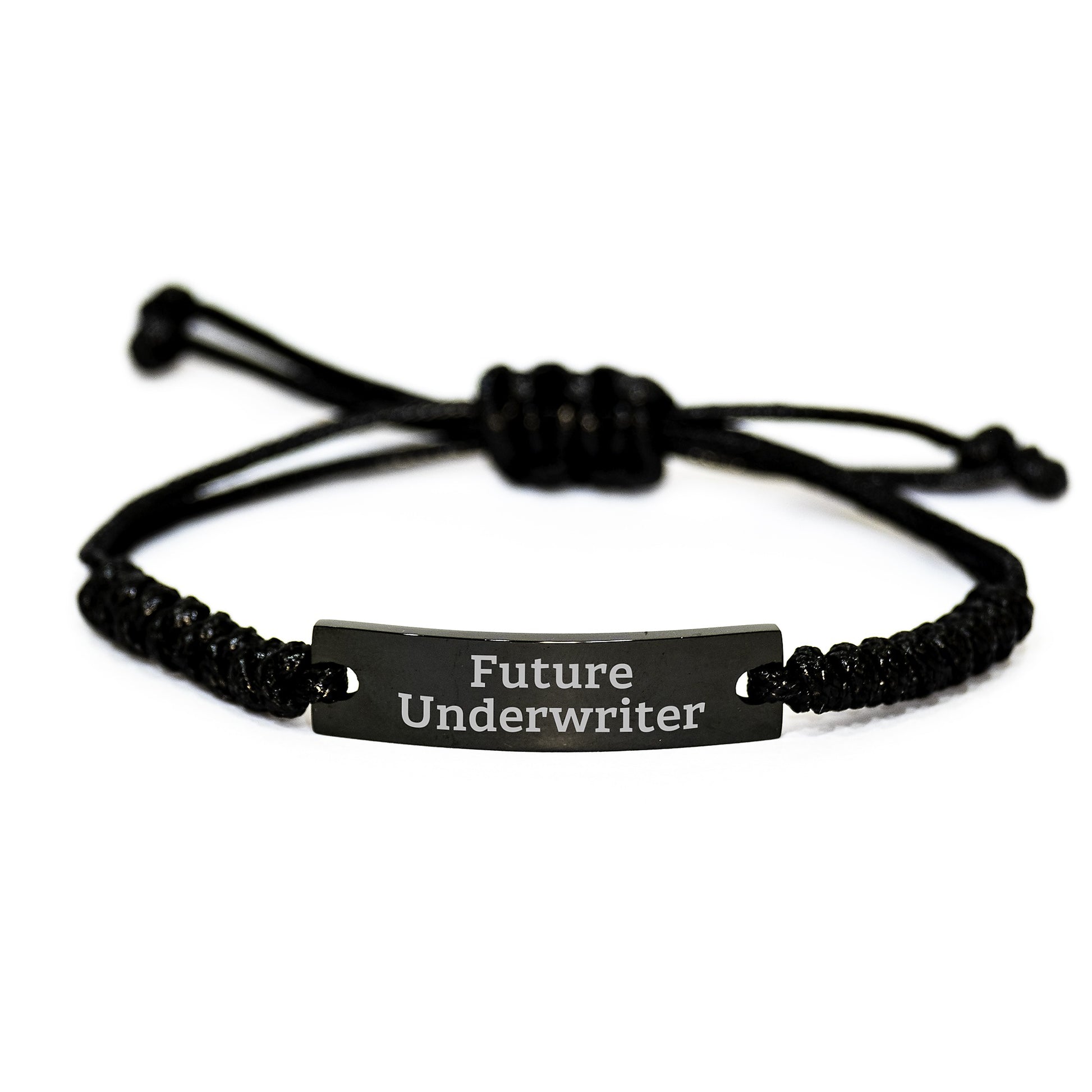 Funny Underwriter Rope Bracelet Gifts from Friends for Future Underwriter Graduation Unique Gifts - Image 1